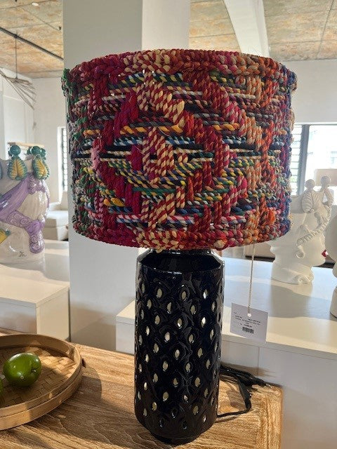 TABLE LAMP IRON BLACK