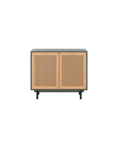 CORSICA GREEN CABINET WITH 2 DOORS