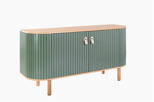 THEO CABINET IN OAK VENEER AND MDF