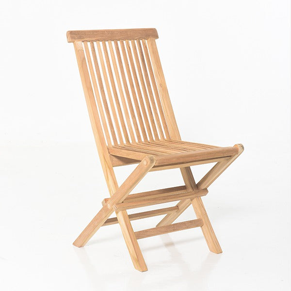 ORIGAMI FOLDING CHAIR IN TEAK WOOD