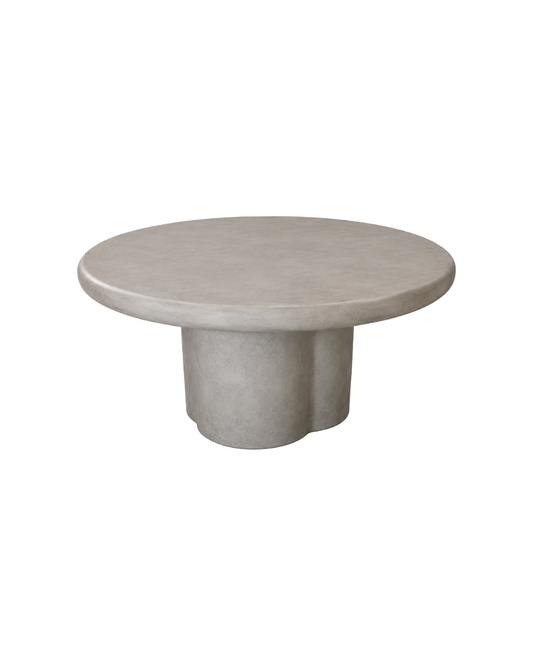 OLBIA COFFEE TABLE IN WEATHERED CEMENT
