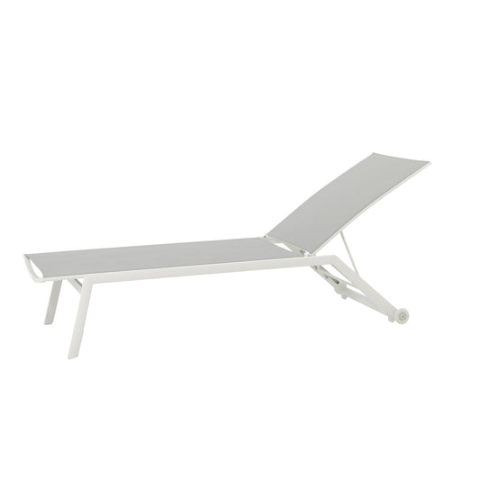 HYDRA SUNBED ALU WHITE FRAME