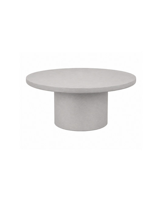LIPARI ORGANIC COFFEE TABLE IN WEATHERED CEMENT