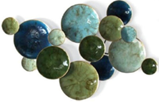 WALL METAL DECO MULTI COLOR