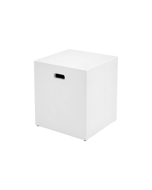 OAKHAM STOOL IN WHITE