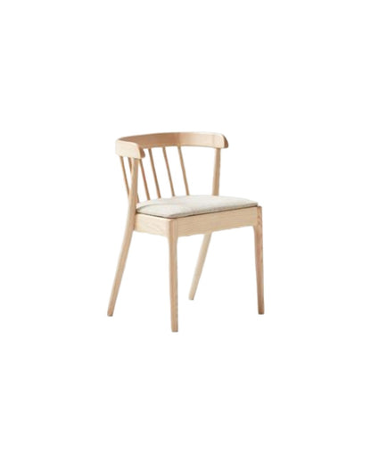 RIGA CHAIR WITH TAUPE TIMBER FINISH