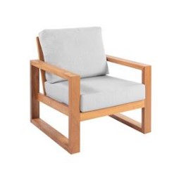 LARGO 1-SEATER SOFA IN TEAK