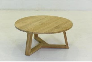 NILINA ROUND COFFEE TABLE IN TEAK