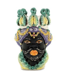 VASE MORO MAN BIG TRAD. H48