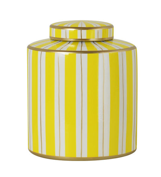 STRIPE CERAMIC JAR