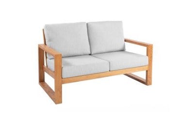 LARGO 2-SEATER SOFA IN TEAK WOOD