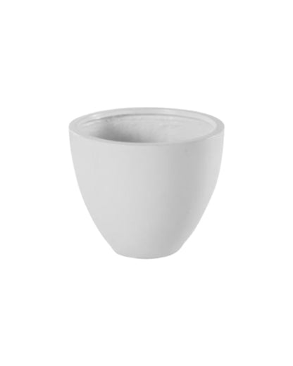 ROUND POT - SMALL IN WHITE