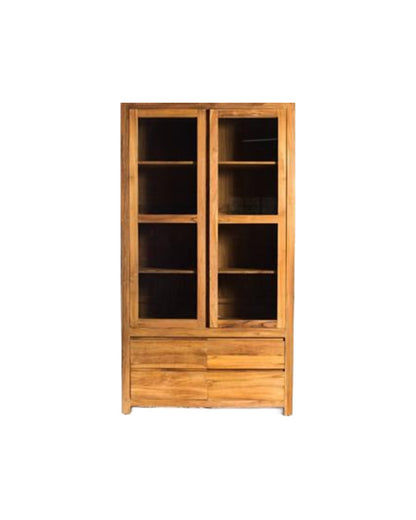 BOUCAN CABINET 2 DOORS & 2 SET OF DRAWERS IN TEAK