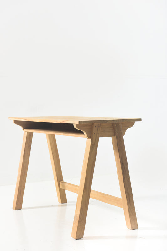FJORD DESK IN TEAKWOOD - 120X50X75