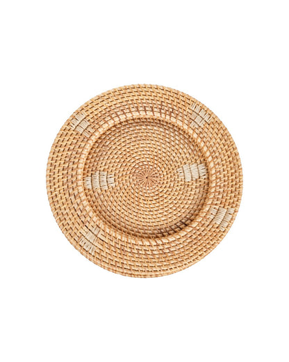 DECO PLATE RATTAN