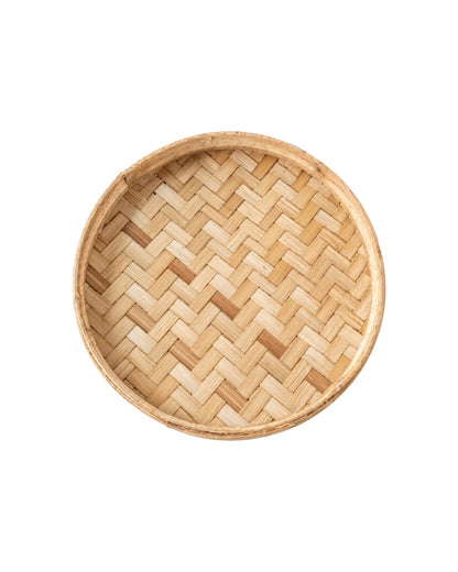 DECO PLATE IN BAMBOO