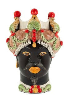 VASE MORO MAN MEDIUM RUSTIC H41