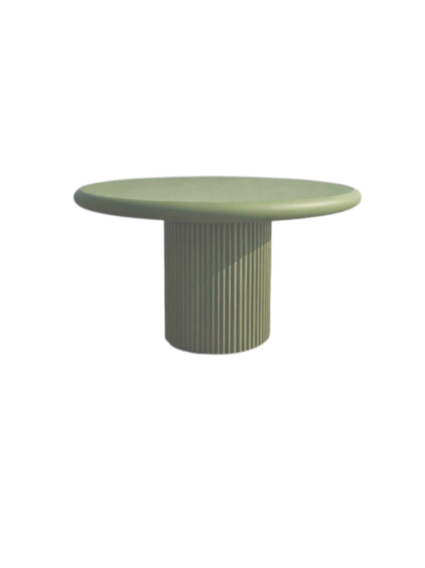 PATRAS ROUND TABLE IN OLIVE GREEN