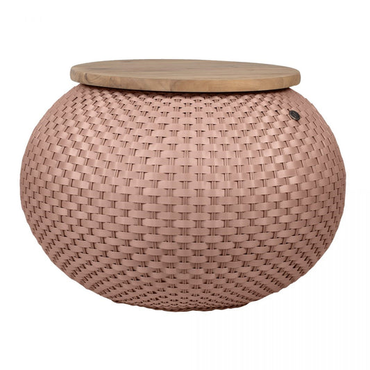 STORAGE TABLE COPPER BLUSH WITH