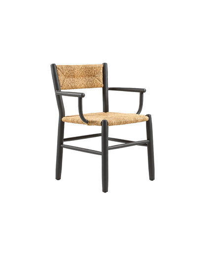 STIPA CHARCOAL ARMCHAIR STACKABLE