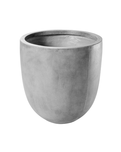 BULLET PLANTERS - MEDIUM IN WEATHERED CEMENT