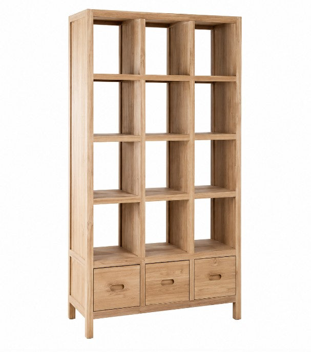 NATE TEAK DISPLAY CABINET