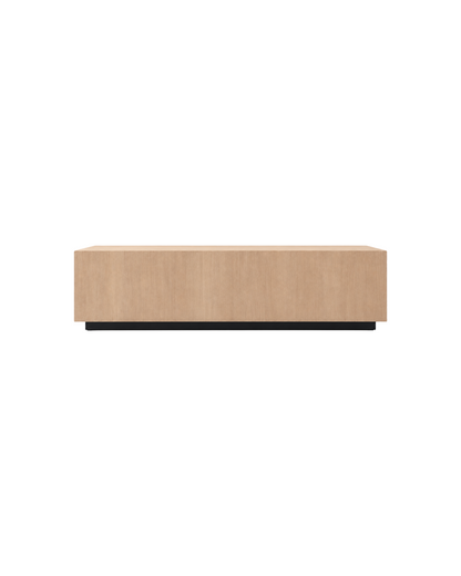 COFFEE TABLE IN OAK AND OAK VENEER
