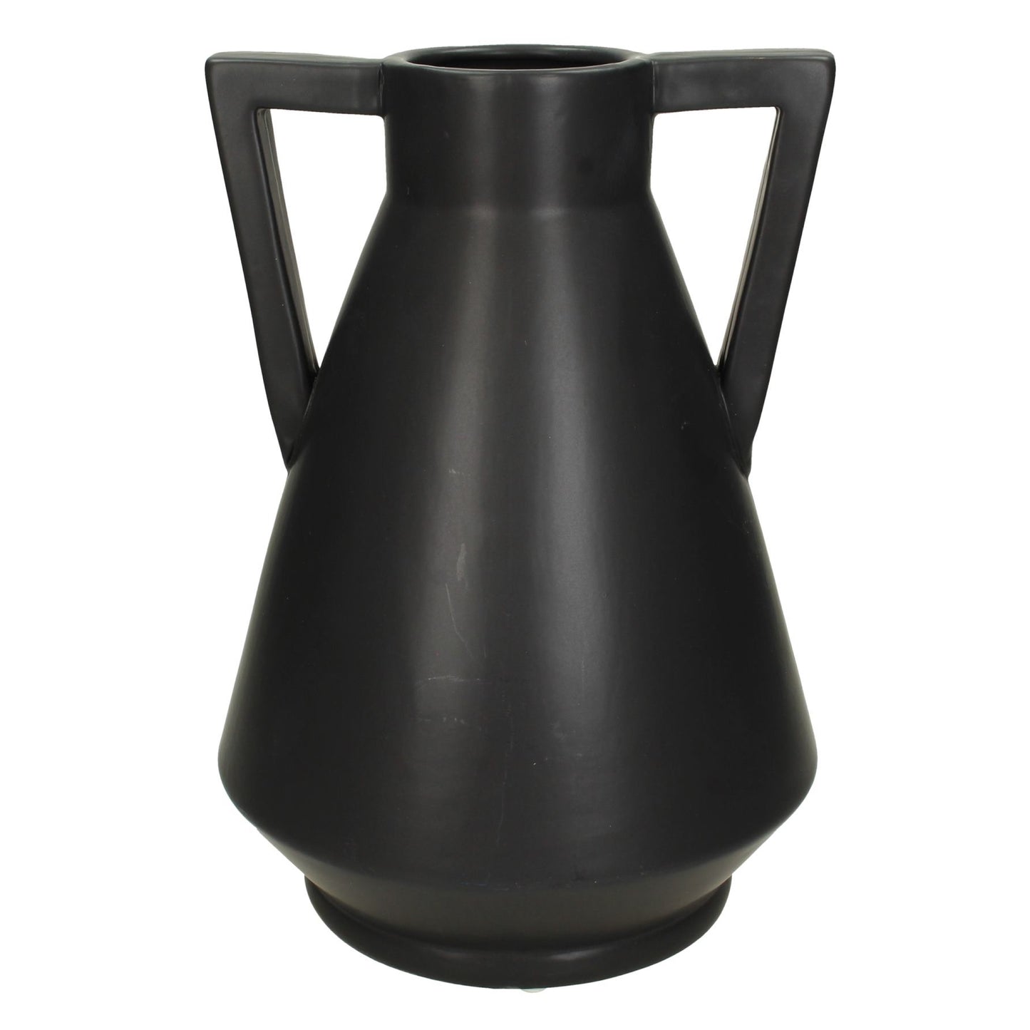 VASE FINE EARTHENWARE BLACK