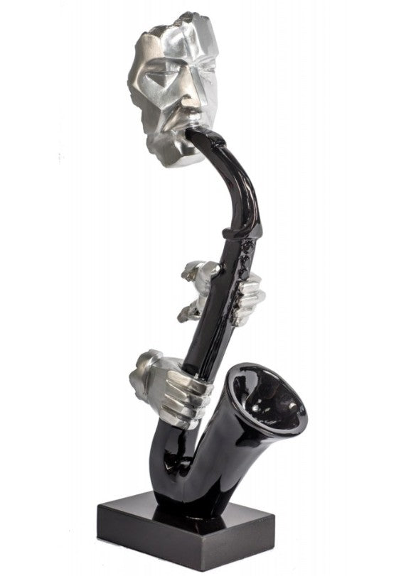SCULPTURE 'SAXO' H64CM