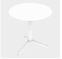 HUGGY BISTRO TABLE D75 BLANC
