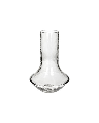 CLEAR GLASS VASE