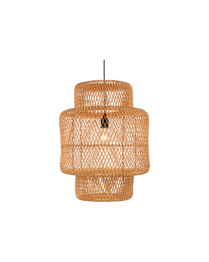 HANGING LAMP IN NATURAL RATTAN
