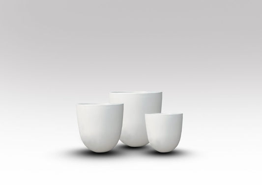 BULLET PLANTERS M WHITE