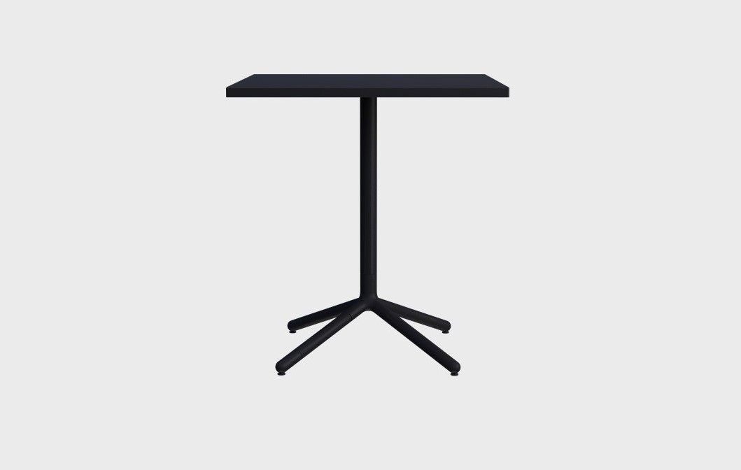 A600 BISTRO TABLE IN ALU CHARCOAL