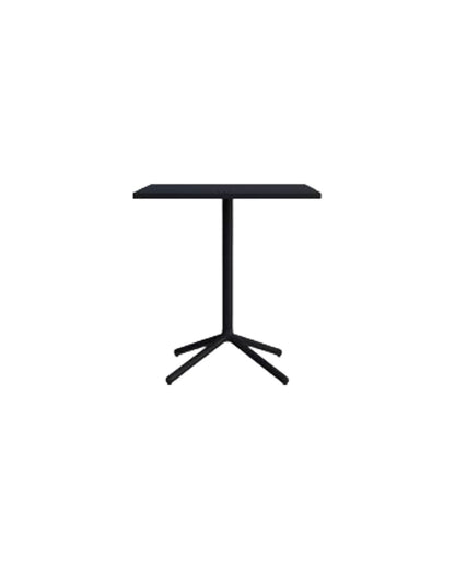 A600 BISTRO TABLE IN CHARCOAL ALUMINIUM