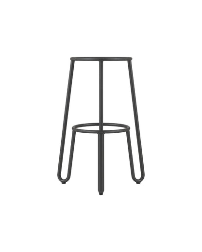 HUGGY HIGH DINING STOOL IN CHARCOAL