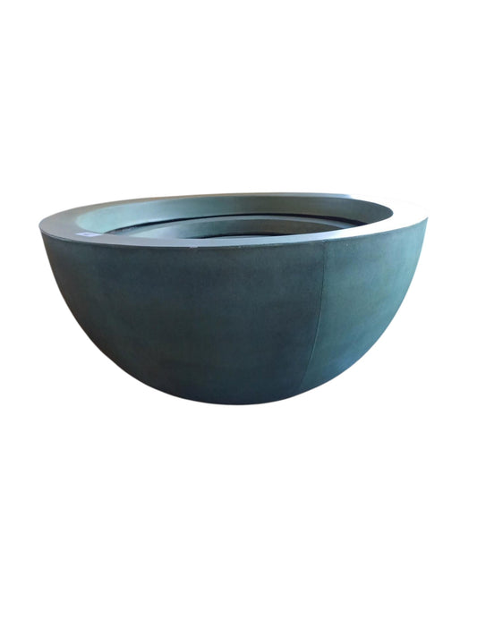 SOLARO BOWL IN VERDIGRIS- LARGE