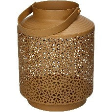 LANTERN OCHRE DIA16x21cm