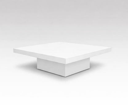 SQUARE COFFEE TABLE WHITE