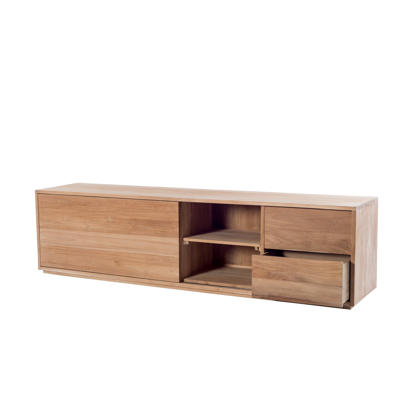 TV UNIT IN TEAK WOOD