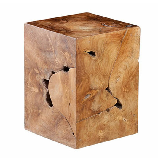 TENOLA SIDE TABLE IN TEAKWOOD ROOT
