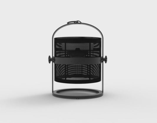 LA LAMPE PETITE ALU CHARC & CHARC SHADE