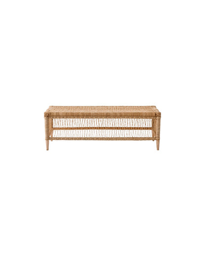 MALAWI BENCH NATURAL RATTAN