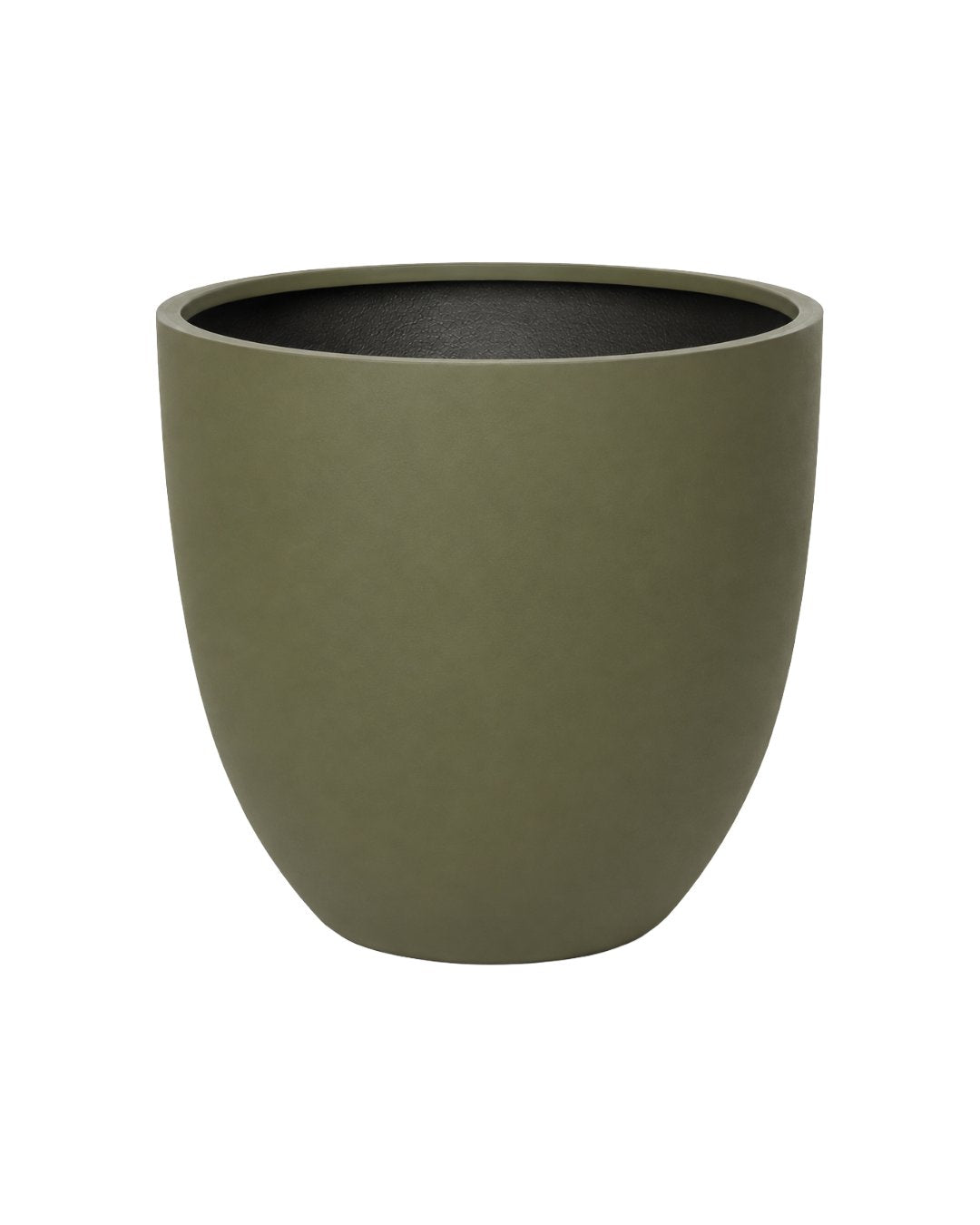BULLET PLANTER - LARGE IN OLIVE GREEN