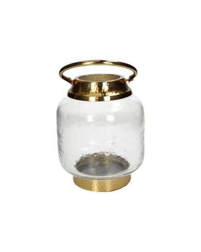 CLEAR GLASS LANTERN