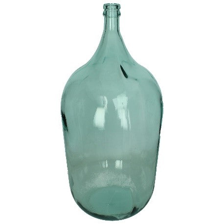 VASE RECYCLED CLEAR GLASS