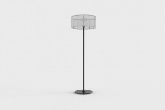 LAMPE PADERE CHARCOAL FRAME