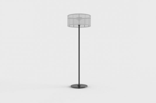 LAMPE PADERE CHARCOAL FRAME