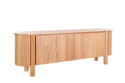 KAMILLE CABINET-OAK & OAK VENEER