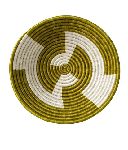 RESTORATIVE GREENS WOVEN BOWL - L